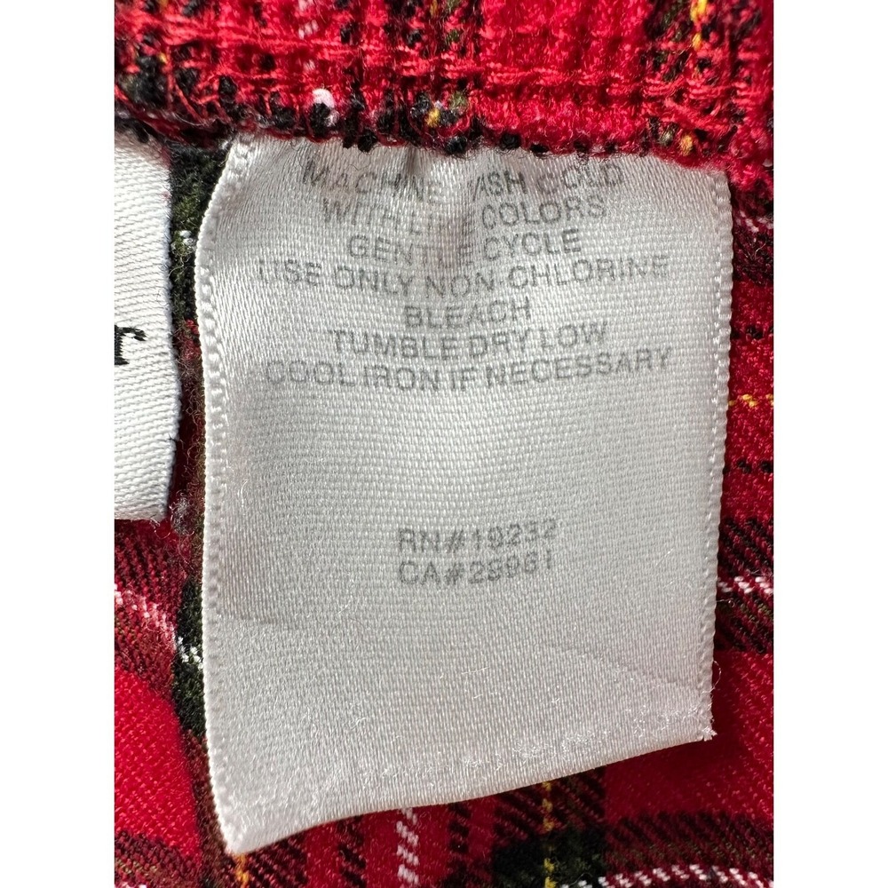 ALFRED DUNNER Tartan Plaid Pants High-Rise Ankle Length Wide Leg Size 12 VTG - Picture 4 of 8